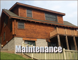  Clarkton, North Carolina Log Home Maintenance